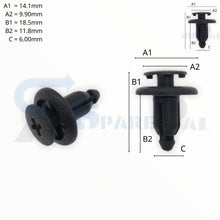 Load image into Gallery viewer, SPAREPAL FASTENER CLIP 推進式定位扣 SPL-10693