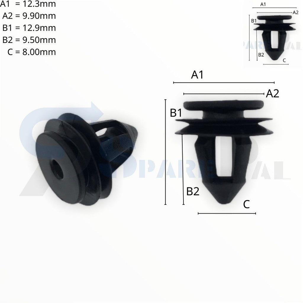 SPAREPAL FASTENER CLIP 護板扣 SPL-10505