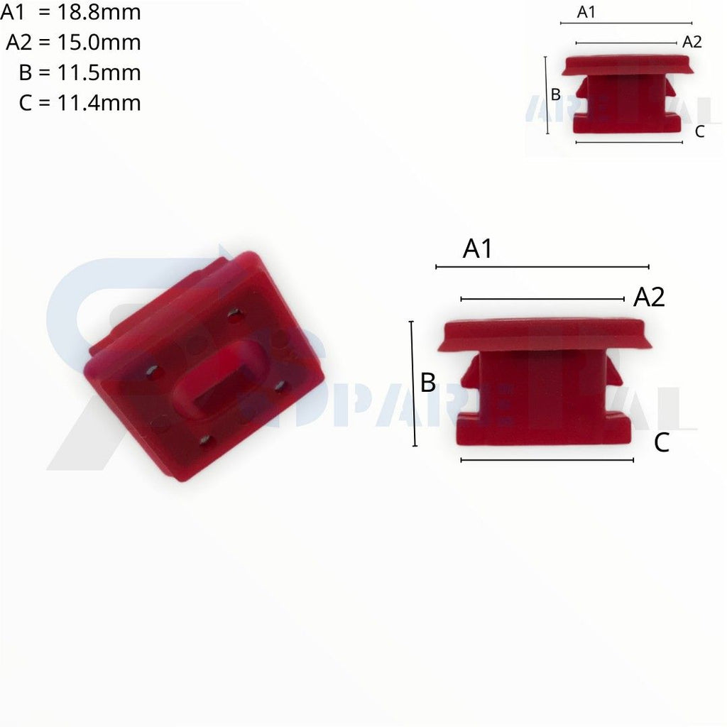 SPAREPAL FASTENER CLIP 導航儀卡扣 SPL-10367