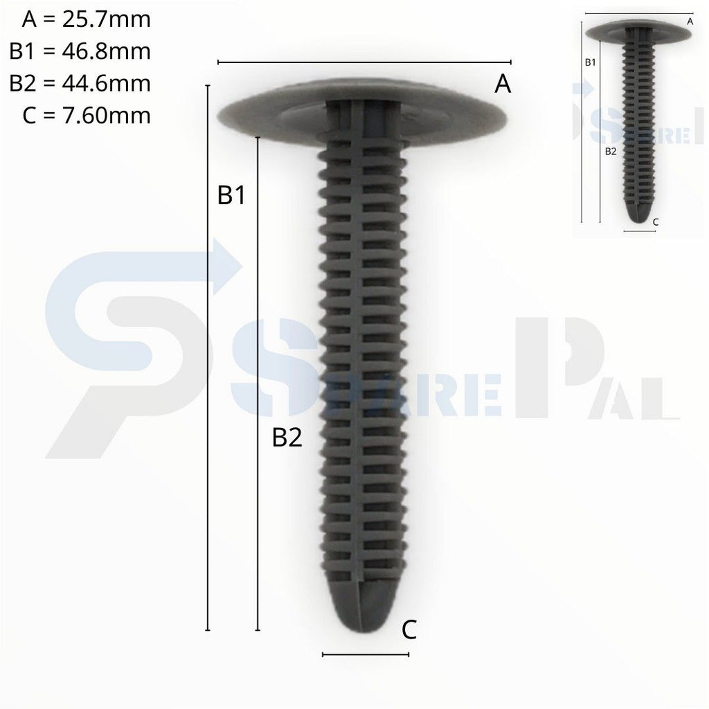 SPAREPAL FASTENER CLIP 樹形釘扣 SPL-11080