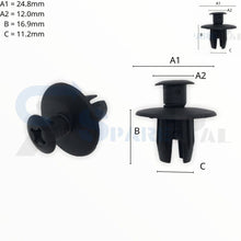 将图片加载到图库查看器，SPAREPAL FASTENER CLIP 推進式定位扣 SPL-10211