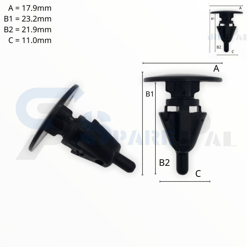 SPAREPAL FASTENER CLIP 密封式定位卡扣 SPL-11035