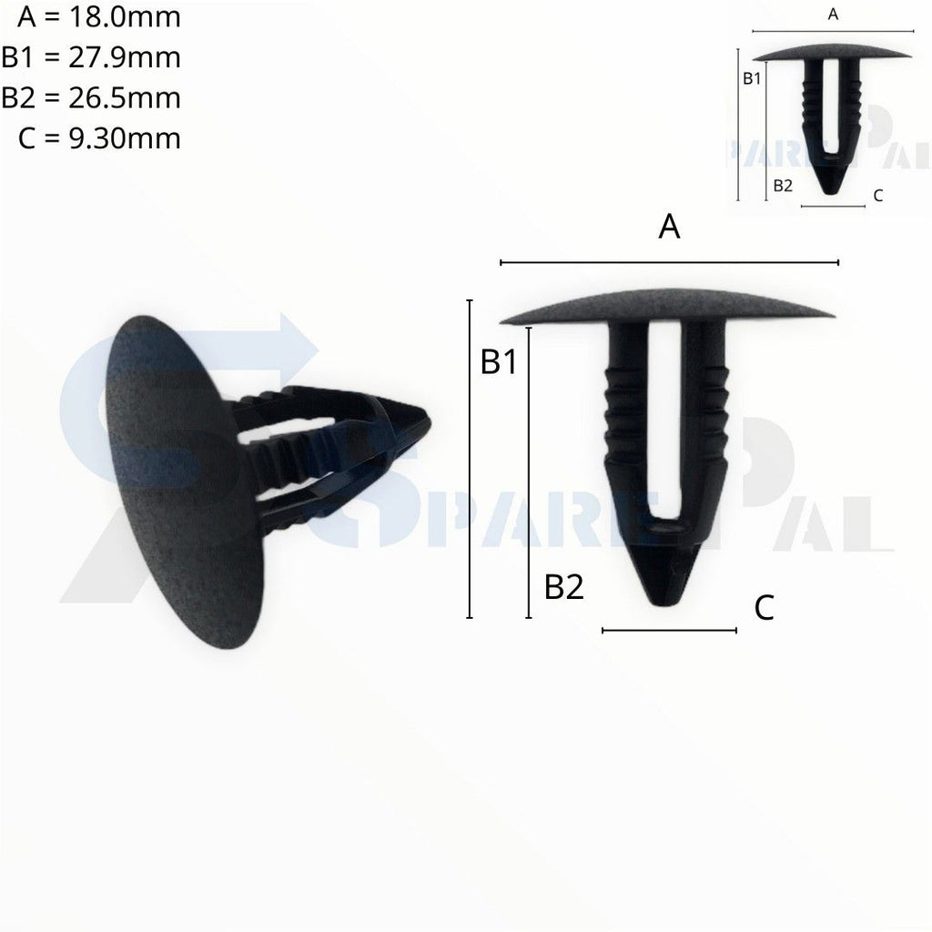 SPAREPAL FASTENER CLIP 什項卡扣 SPL-10156