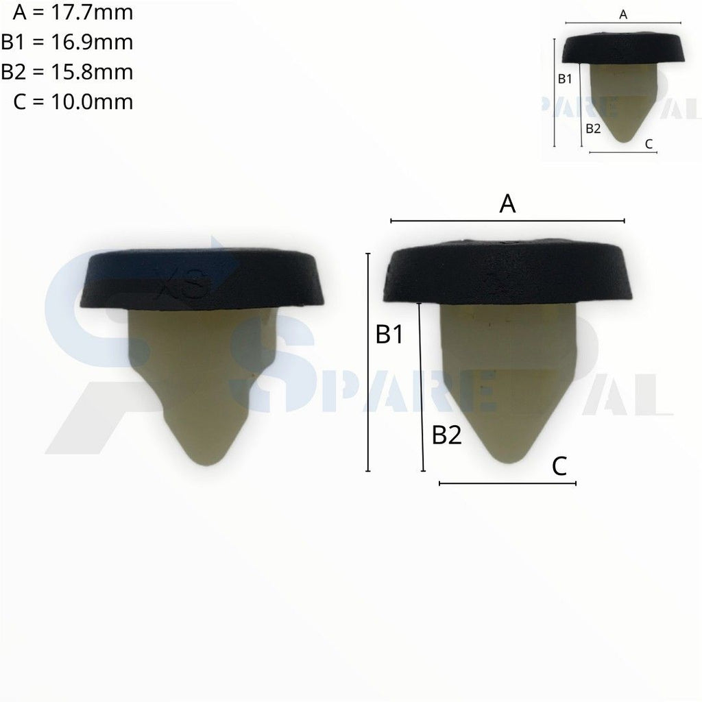 SPAREPAL FASTENER CLIP 快絲座卡扣 SPL-10504