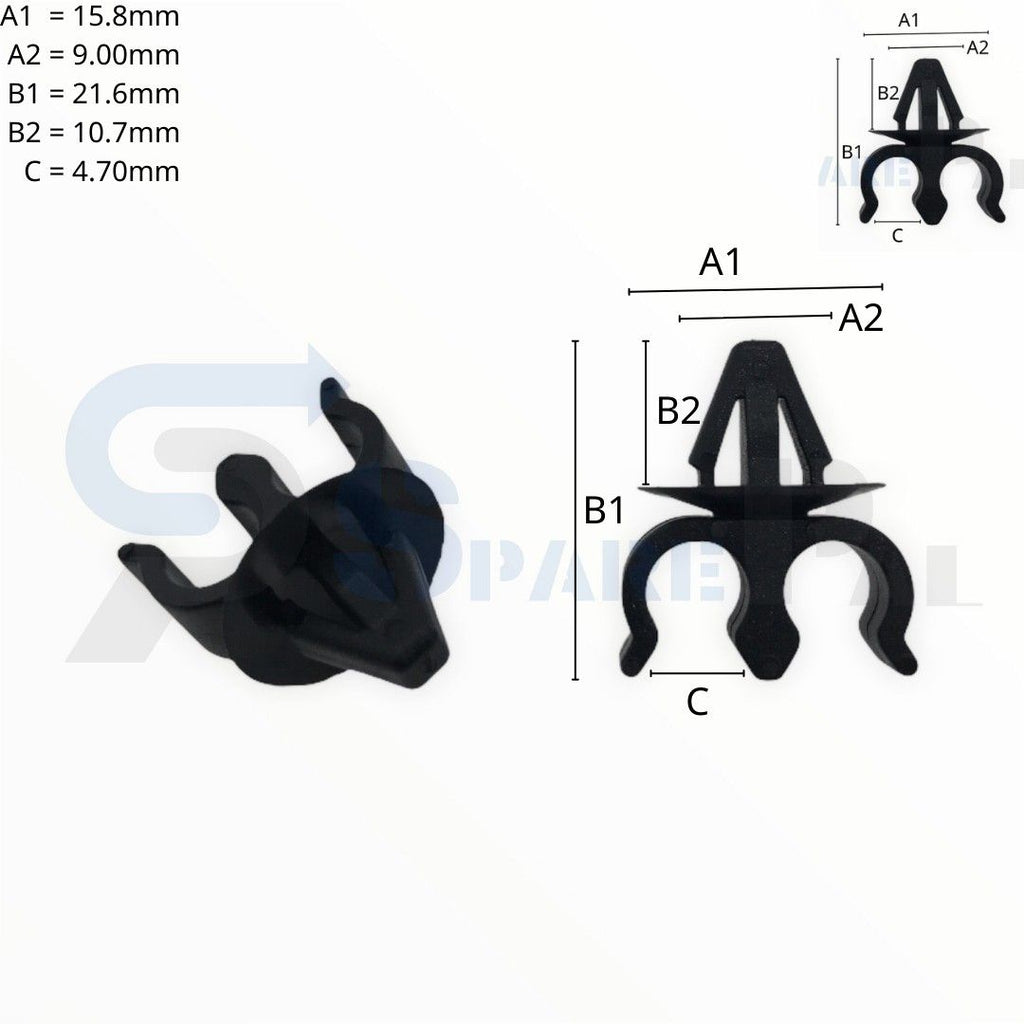 SPAREPAL FASTENER CLIP 線管卡扣 SPL-10265