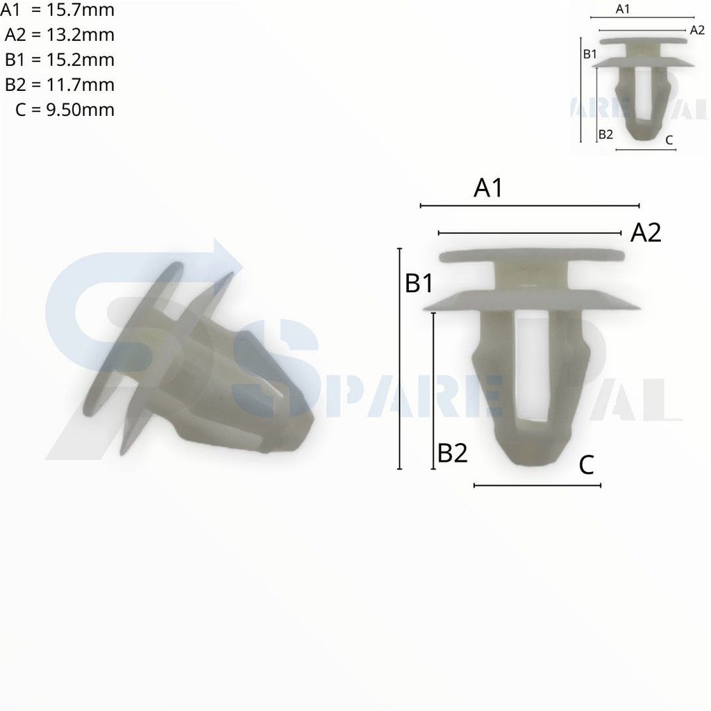 SPAREPAL FASTENER CLIP 護板扣 SPL-10550