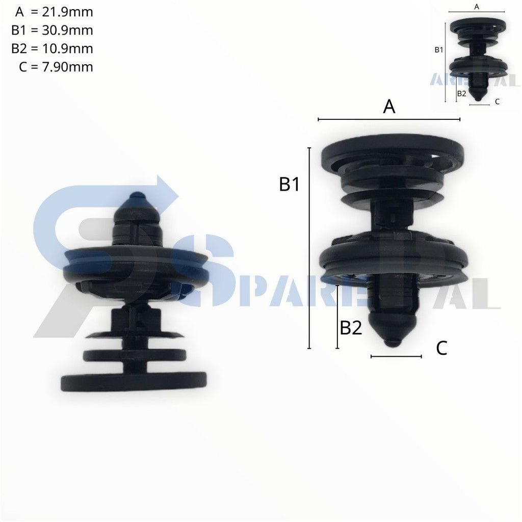 SPAREPAL FASTENER CLIP 護板扣 SPL-10147