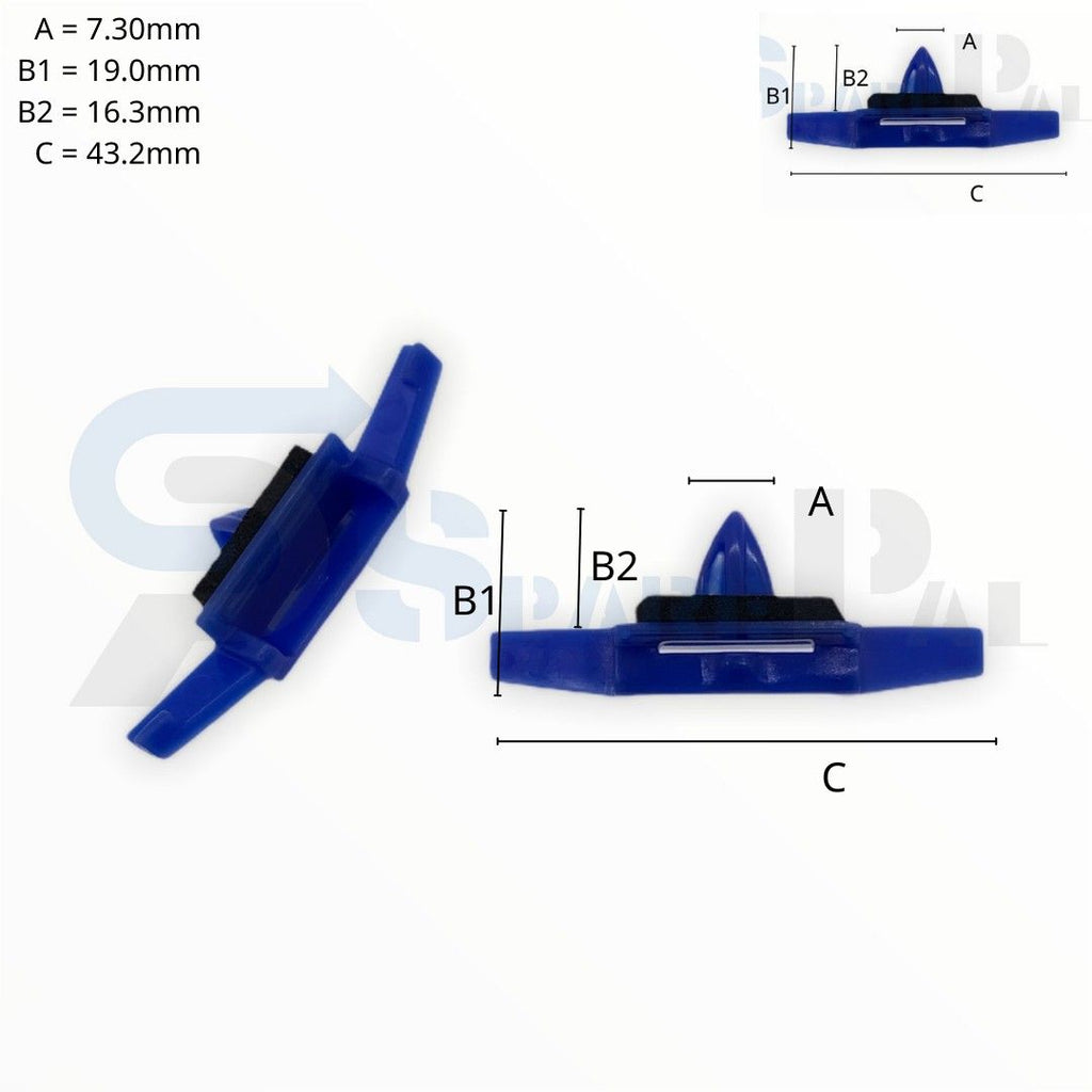 SPAREPAL FASTENER CLIP 玻璃夾卡扣 SPL-10987