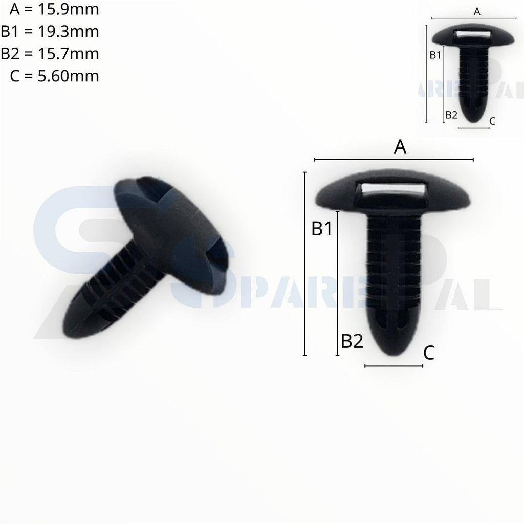 SPAREPAL FASTENER CLIP 樹形釘扣SPL-10664