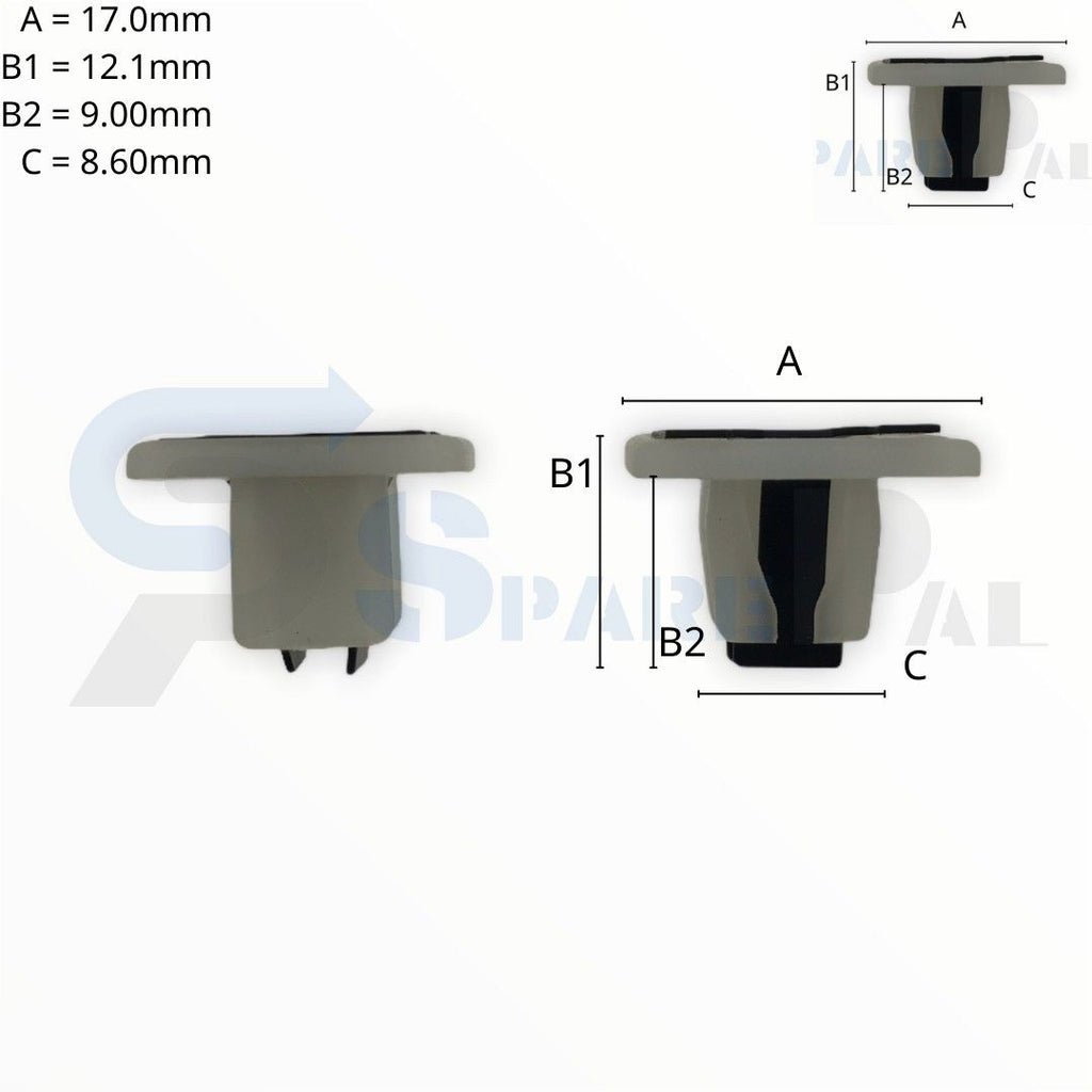 SPAREPAL FASTENER CLIP 快絲座卡扣 SPL-10348