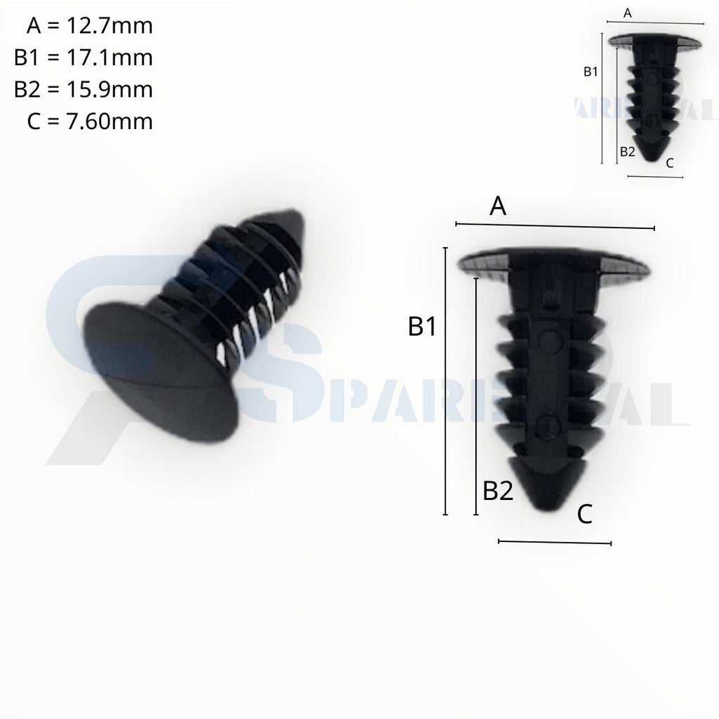 SPAREPAL FASTENER CLIP 樹形釘扣 SPL-11091