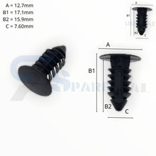 Load image into Gallery viewer, SPAREPAL FASTENER CLIP 樹形釘扣 SPL-11091