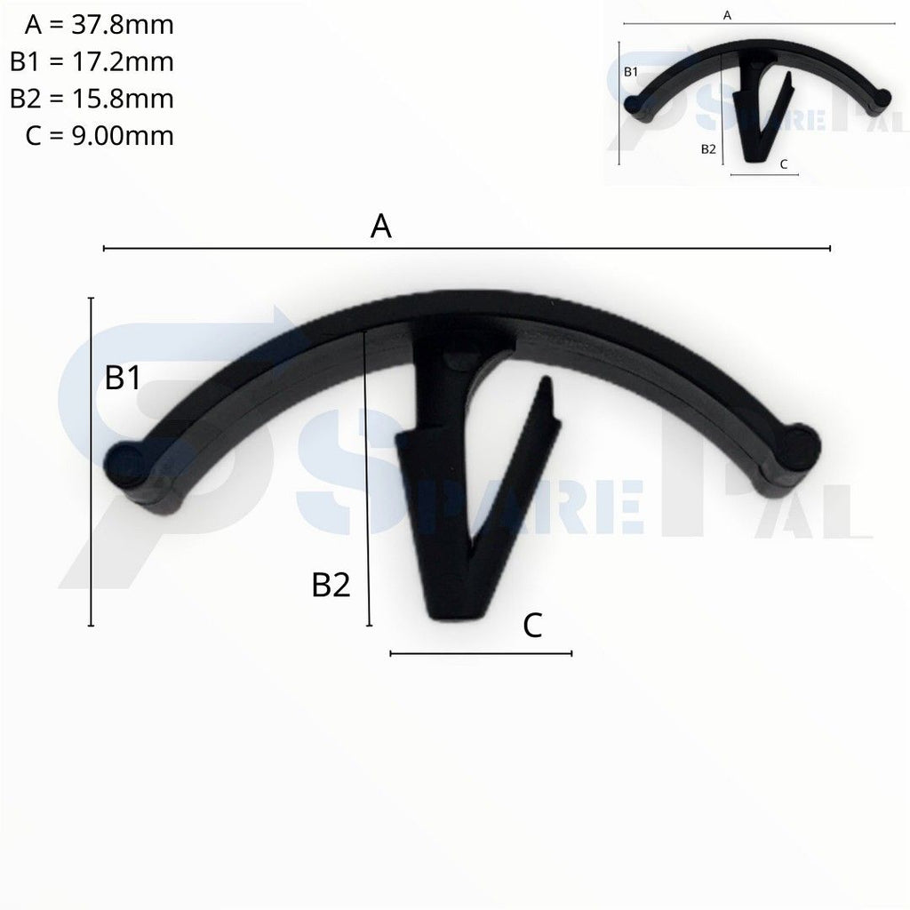 SPAREPAL FASTENER CLIP 密封式定位扣 SPL-11083