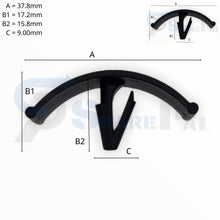 将图片加载到图库查看器，SPAREPAL FASTENER CLIP 密封式定位扣 SPL-11083