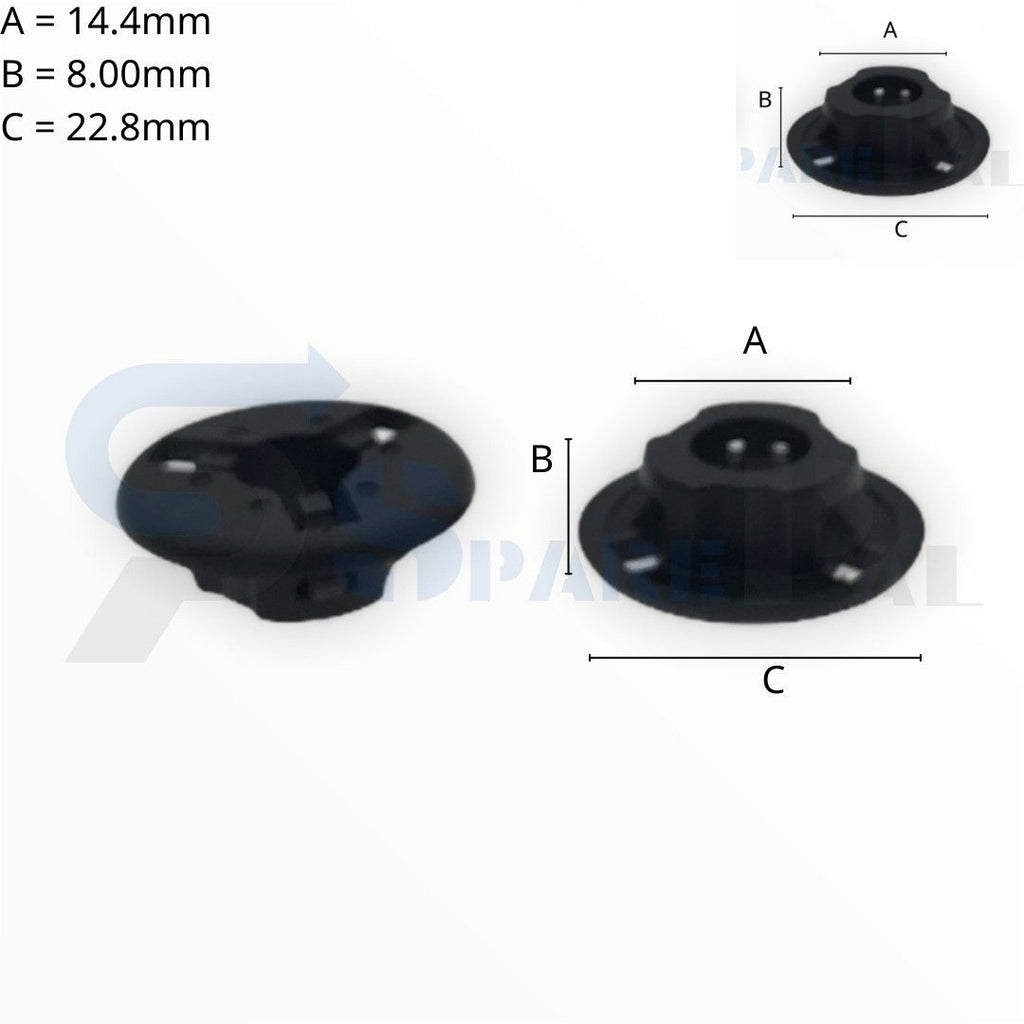 SPAREPAL FASTENER CLIP 撐杆卡扣 SPL-10078