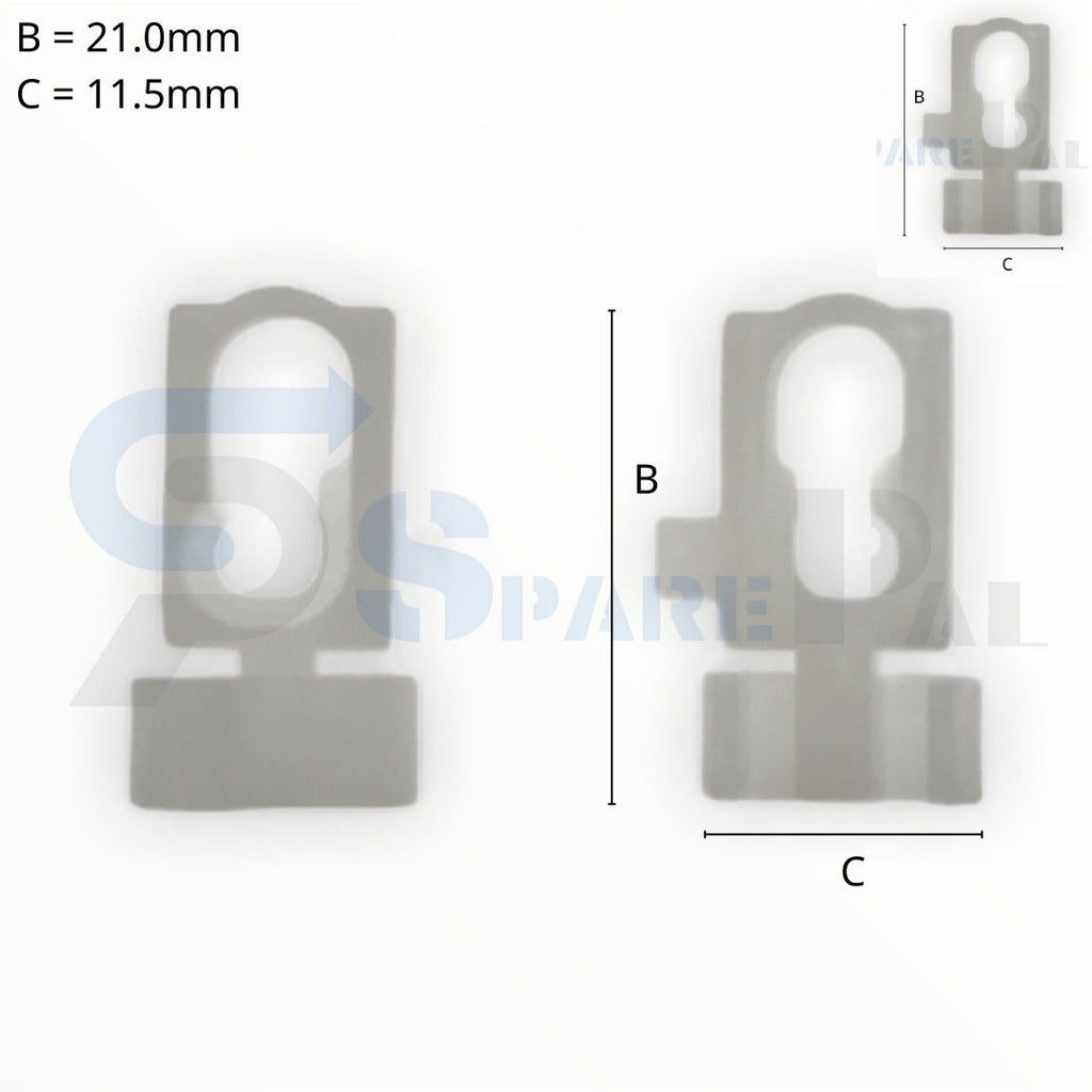 SPAREPAL FASTENER CLIP 玻璃夾卡扣 SPL-10831