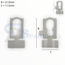 Load image into Gallery viewer, SPAREPAL FASTENER CLIP 玻璃夾卡扣 SPL-10831