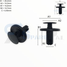 画像をギャラリービューアに読み込む, SPAREPAL FASTENER CLIP 推進式定位扣 SPL-10400