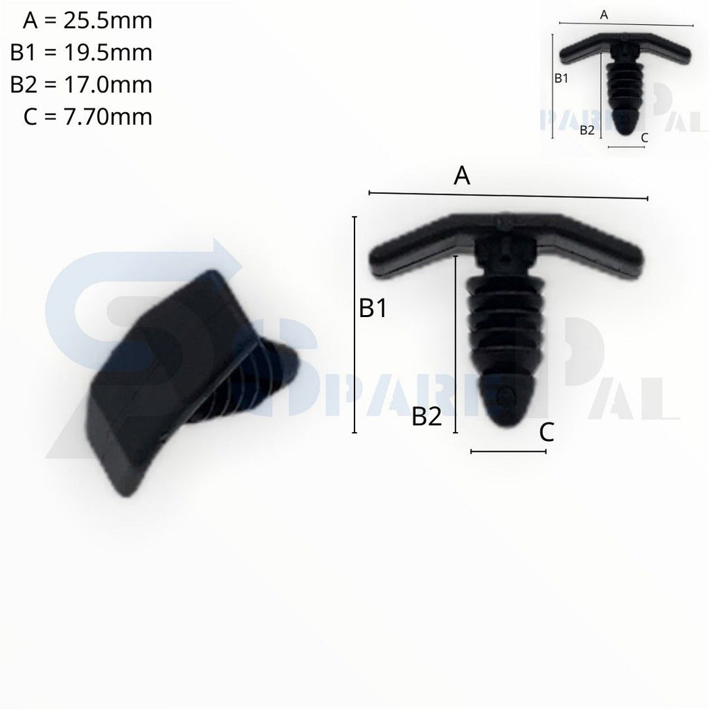 SPAREPAL FASTENER CLIP 樹形釘扣 SPL-11007