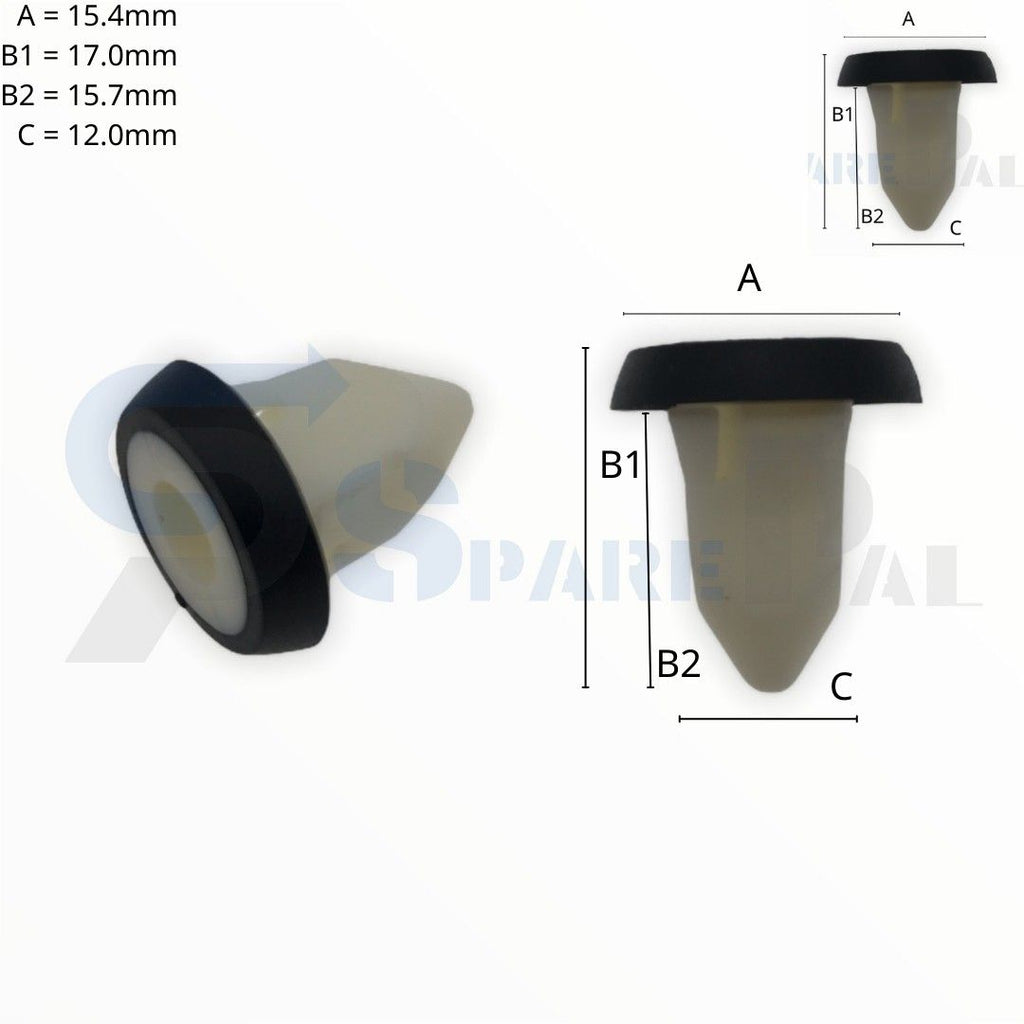 SPAREPAL FASTENER CLIP 快絲座卡扣 SPL-10502