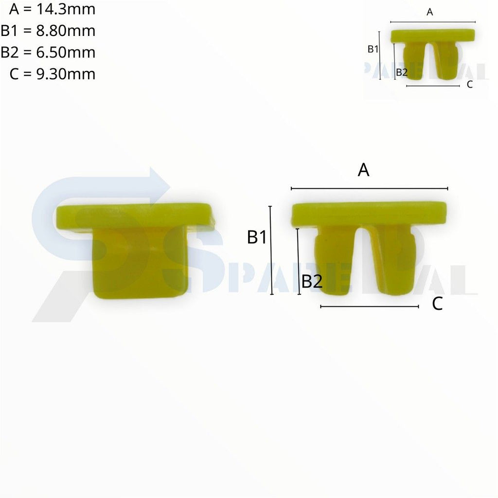 SPAREPAL FASTENER CLIP 快絲座卡扣 SPL-10127