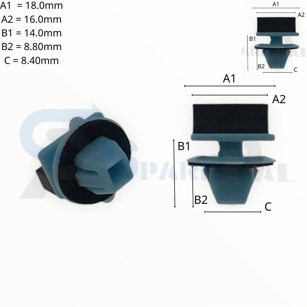 SPAREPAL FASTENER CLIP 什項卡扣 SPL-10252