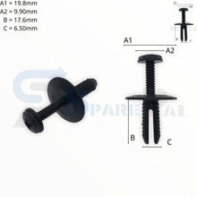 将图片加载到图库查看器，SPAREPAL FASTENER CLIP 推進式定位扣 SPL-10409