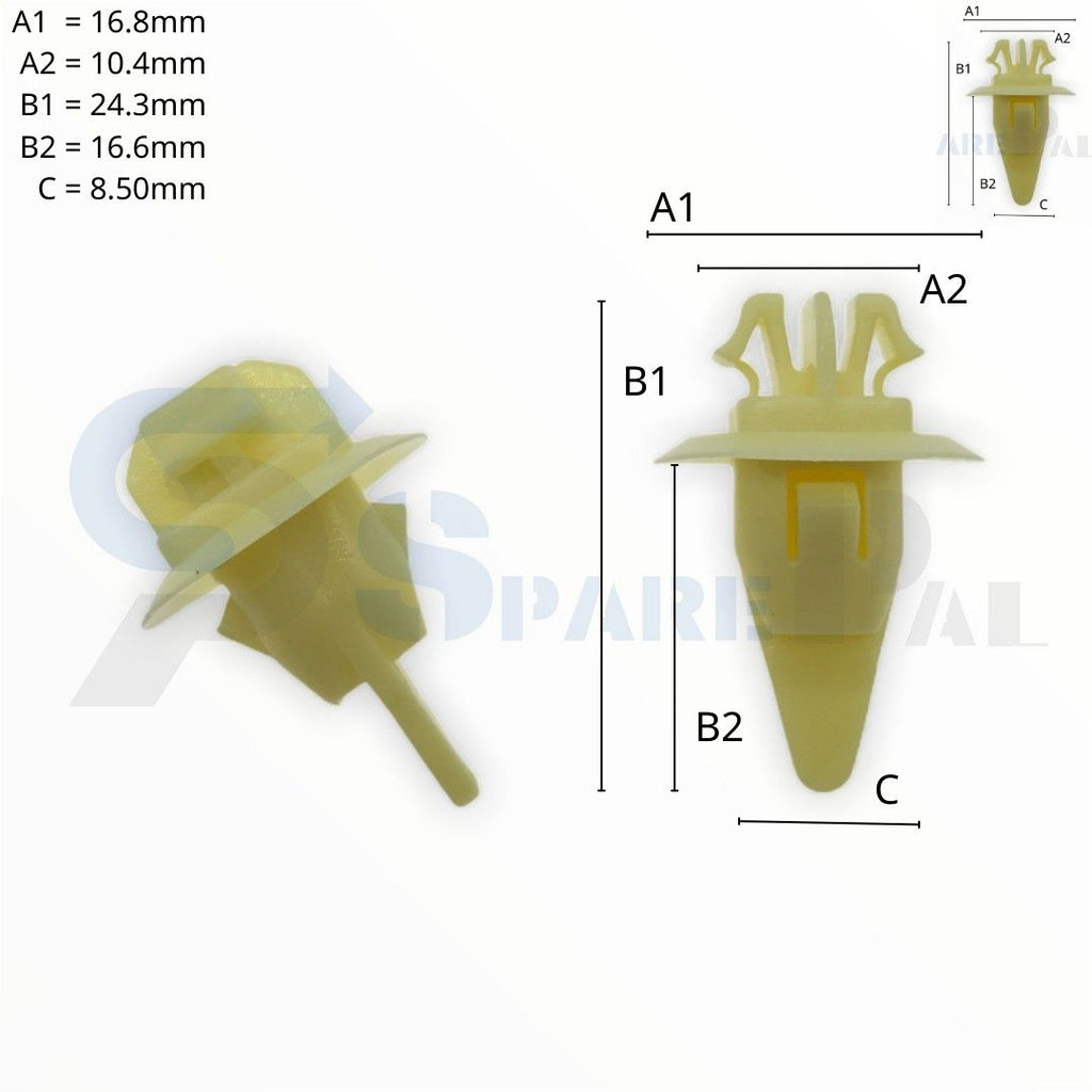 SPAREPAL FASTENER CLIP 護板扣 SPL-11054