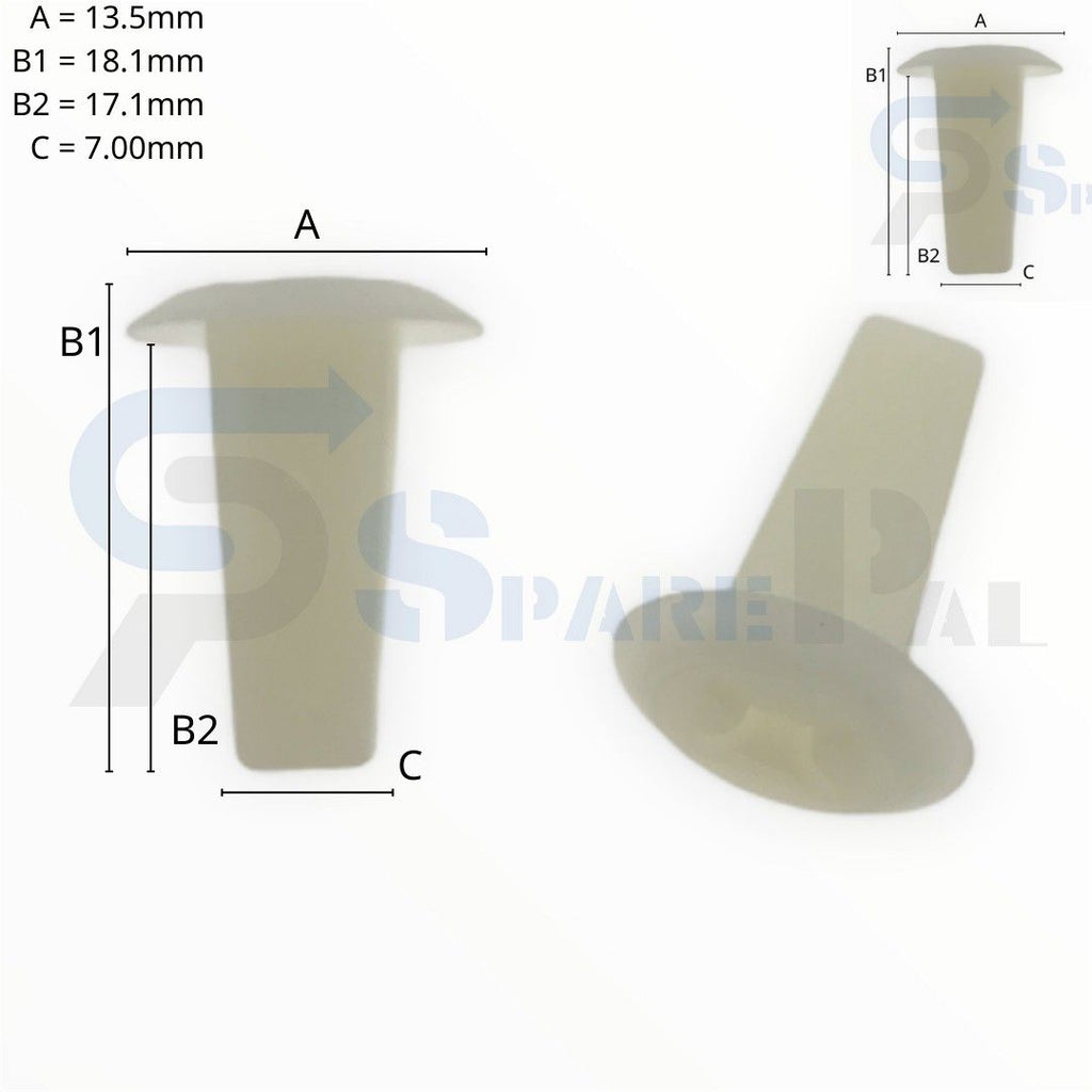 SPAREPAL FASTENER CLIP 快絲座卡扣 SPL-10859