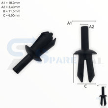 Load image into Gallery viewer, SPAREPAL FASTENER CLIP 推進式定位扣 SPL-11597