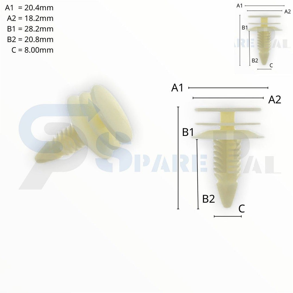 SPAREPAL FASTENER CLIP 樹形釘扣 SPL-11002