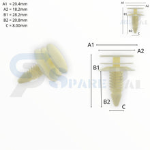 Load image into Gallery viewer, SPAREPAL FASTENER CLIP 樹形釘扣 SPL-11002