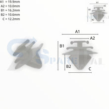 画像をギャラリービューアに読み込む, SPAREPAL FASTENER CLIP 護板扣 SPL-10373