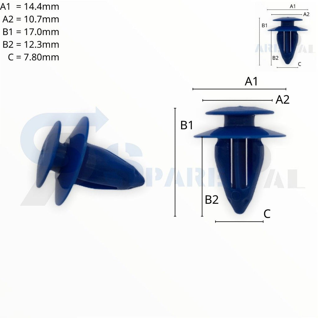 SPAREPAL FASTENER CLIP 護板扣 SPL-10263