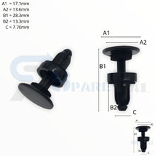 Load image into Gallery viewer, SPAREPAL FASTENER CLIP 推進式定位扣 SPL-10933