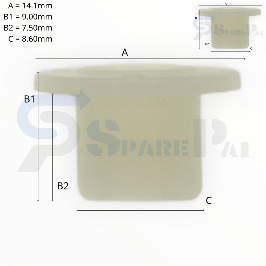 SPAREPAL FASTENER CLIP 快絲座卡扣 SPL-11125