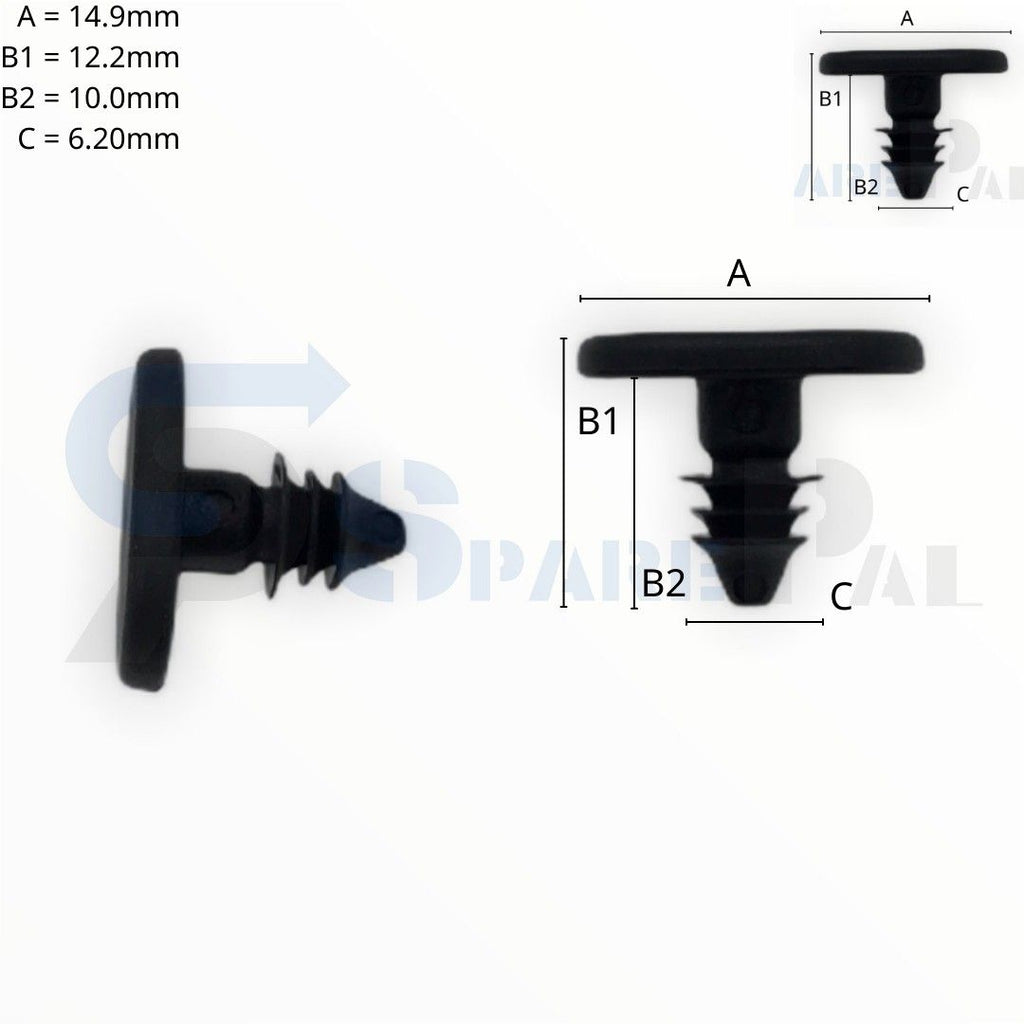 SPAREPAL FASTENER CLIP 樹形釘扣 SPL-10665