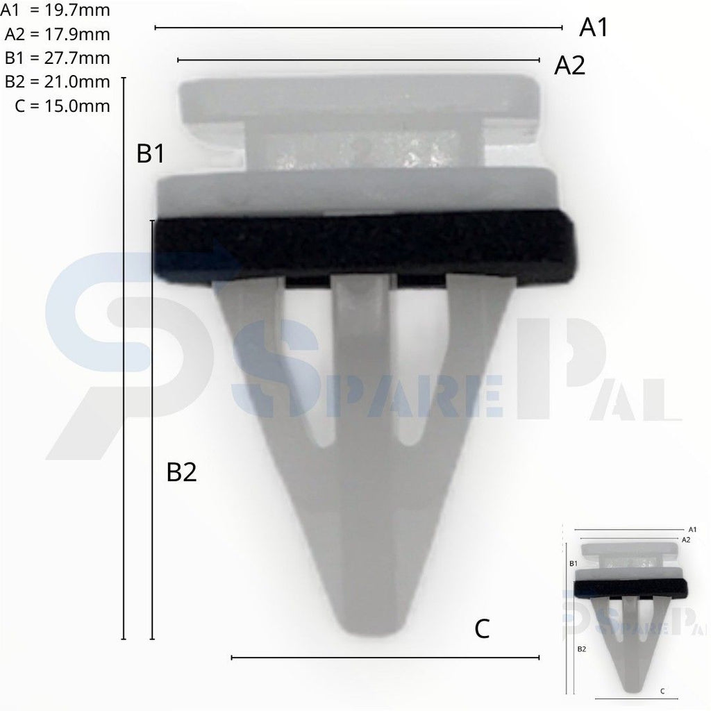 SPAREPAL FASTENER CLIP 護板扣 SPL-10399