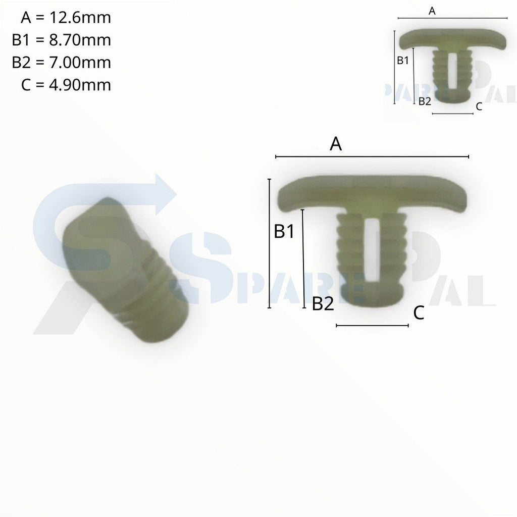 SPAREPAL FASTENER CLIP 密封式定位扣 SPL-11749