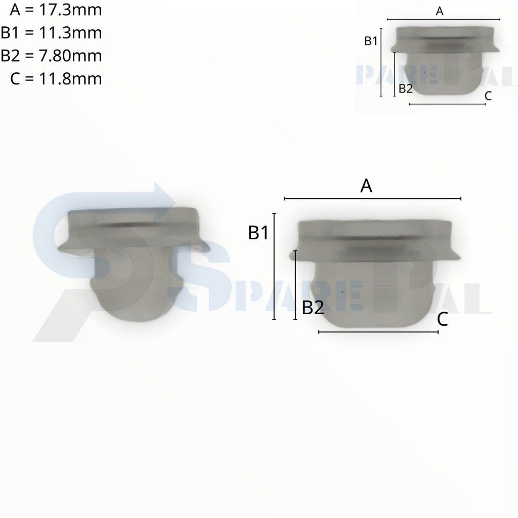 SPAREPAL FASTENER CLIP 導航儀卡扣 SPL_10315