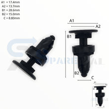 이미지를 갤러리 뷰어에 로드 , SPAREPAL FASTENER CLIP 推進式定位扣 SPL-11015