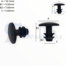 将图片加载到图库查看器，SPAREPAL FASTENER CLIP 密封式定位卡扣 SPL-10115