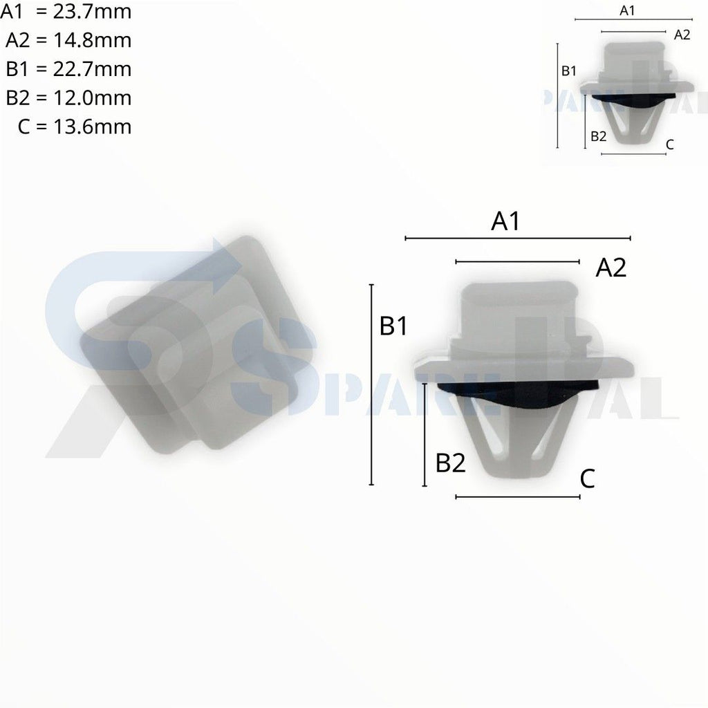 SPAREPAL FASTENER CLIP 護板扣 SPL-10398