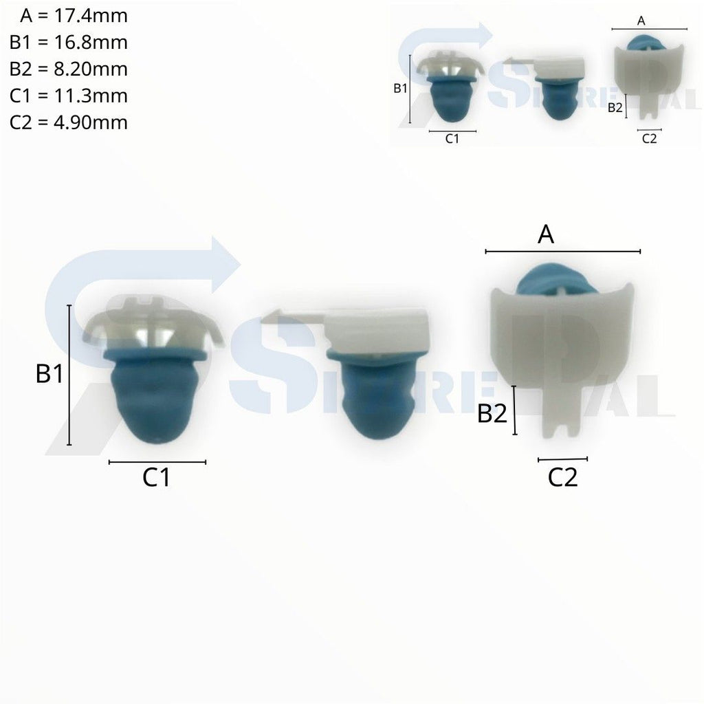 SPAREPAL FASTENER CLIP 護板扣 SPL-11171