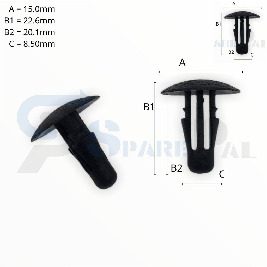 SPAREPAL FASTENER CLIP 密封式定位卡扣 SPL-10864