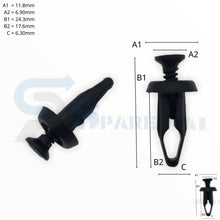 Load image into Gallery viewer, SPAREPAL FASTENER CLIP 推進式定位扣 SPL-10741