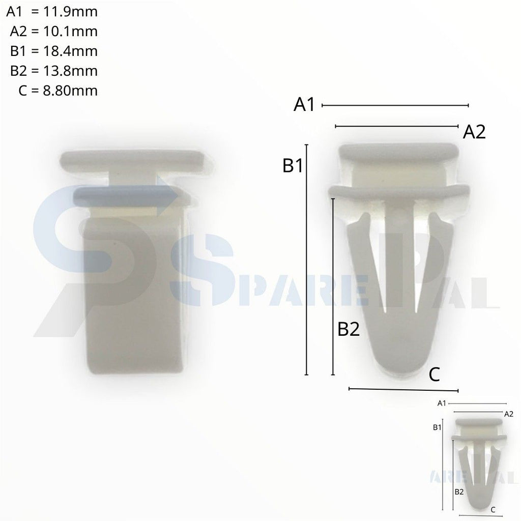 SPAREPAL FASTENER CLIP 護板扣 SPL-11122