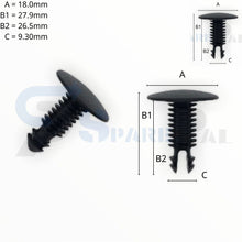 이미지를 갤러리 뷰어에 로드 , SPAREPAL FASTENER CLIP 樹形釘扣 SPL-10154