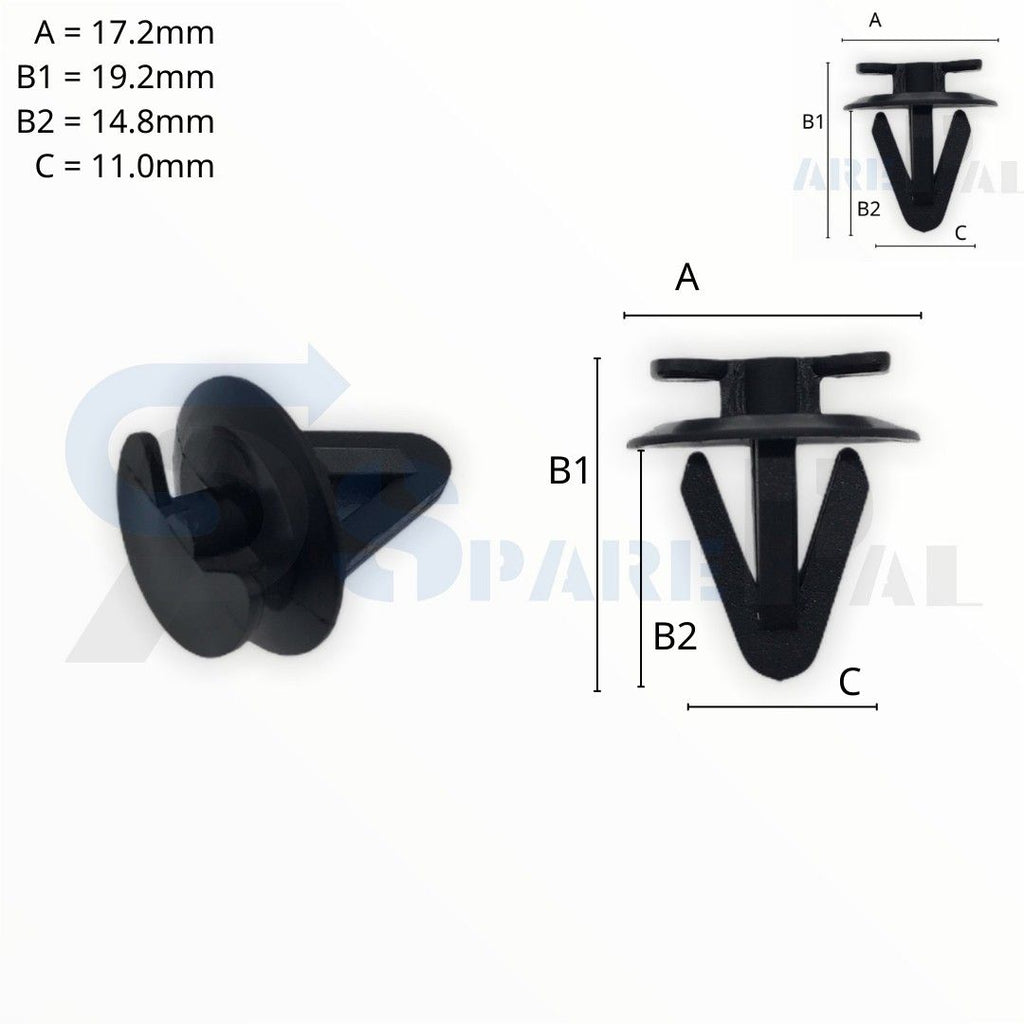 SPAREPAL FASTENER CLIP 護板扣 SPL-11244