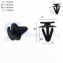 将图片加载到图库查看器，SPAREPAL FASTENER CLIP 護板扣 SPL-11244